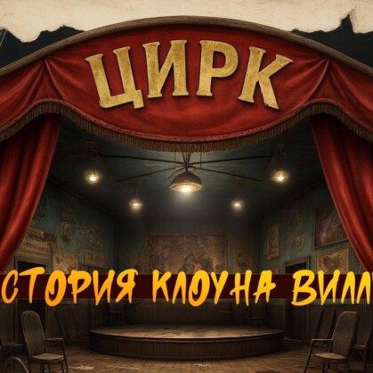 ЦИРК «ИСТОРИЯ КЛОУНА Вилли». Вы готовы окунуться в мир, где смех сменяется страхом, а яркий грим скрывает глубокую трагедию? Тогда добро пожаловать на...