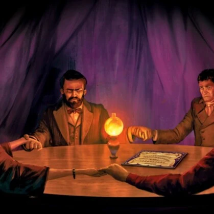 Спиритический сеанс. Сюжет квеста: Лондон, 1872 год. Время, когда общение с духами усопших стало почти обыденной вещью. Среди множества медиумов особенно известен месье Пуатье, медиум французского происхождения, который, как говорят, входил в контакт с...